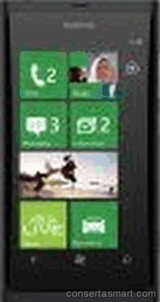 TouchScreen não funciona ou está quebrado NOKIA LUMIA 800