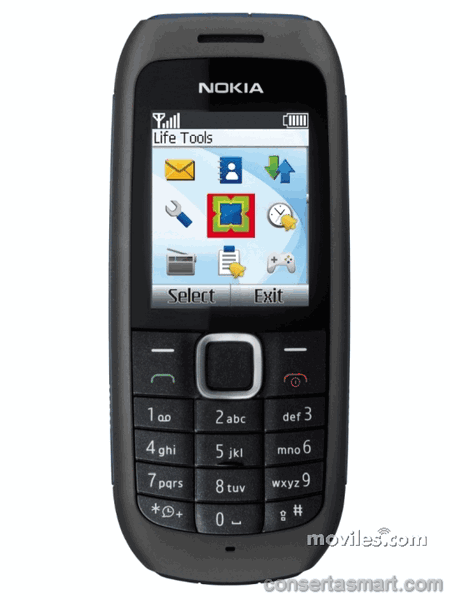 TouchScreen não funciona ou está quebrado Nokia 1616