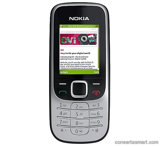 TouchScreen não funciona ou está quebrado Nokia 2320 Classic