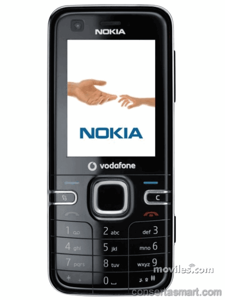 TouchScreen não funciona ou está quebrado Nokia 6124 Classic