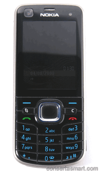 TouchScreen não funciona ou está quebrado Nokia 6220 Classic