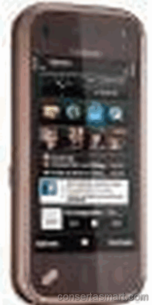 TouchScreen não funciona ou está quebrado Nokia N97 mini