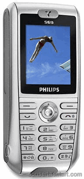 TouchScreen não funciona ou está quebrado Philips 568
