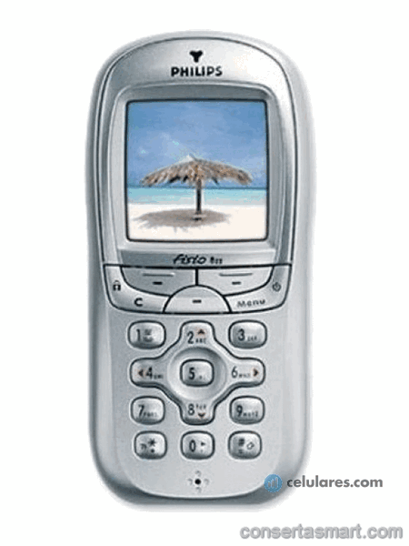 TouchScreen não funciona ou está quebrado Philips Fisio 822