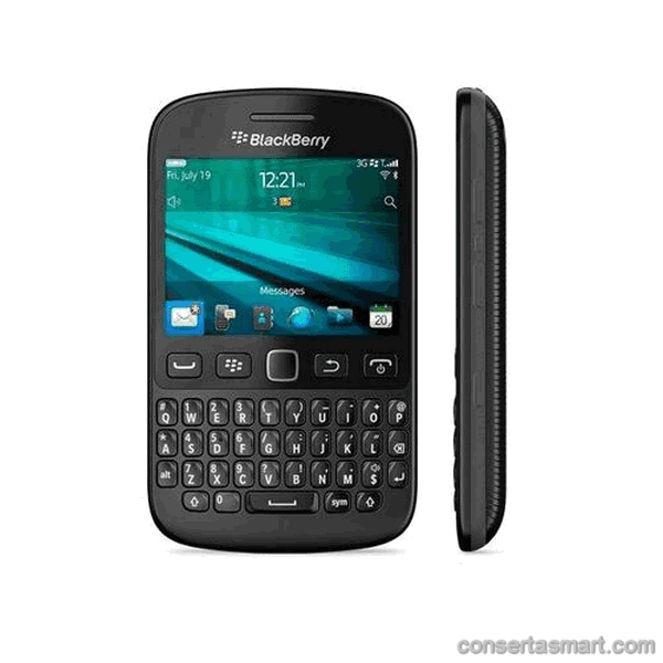 TouchScreen não funciona ou está quebrado RIM BlackBerry 9720