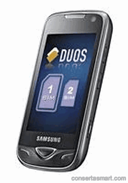 TouchScreen não funciona ou está quebrado Samsung B7722 DUOS