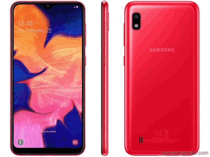 TouchScreen não funciona ou está quebrado Samsung Galaxy A10