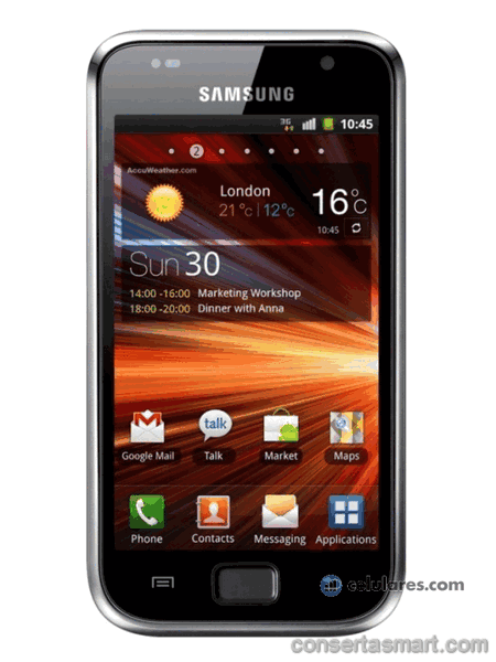 TouchScreen não funciona ou está quebrado Samsung Galaxy S Plus
