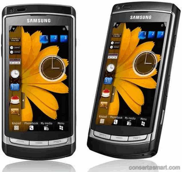 TouchScreen não funciona ou está quebrado Samsung Omnia HD i8910