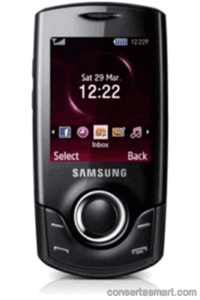 TouchScreen não funciona ou está quebrado Samsung S3100