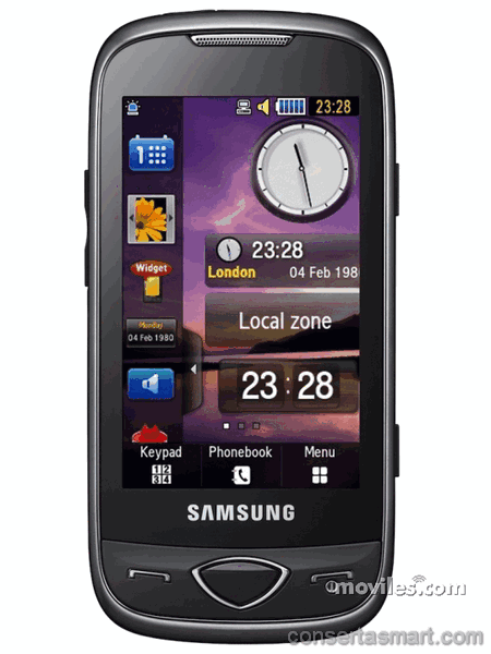 TouchScreen não funciona ou está quebrado Samsung S5560 Marvel
