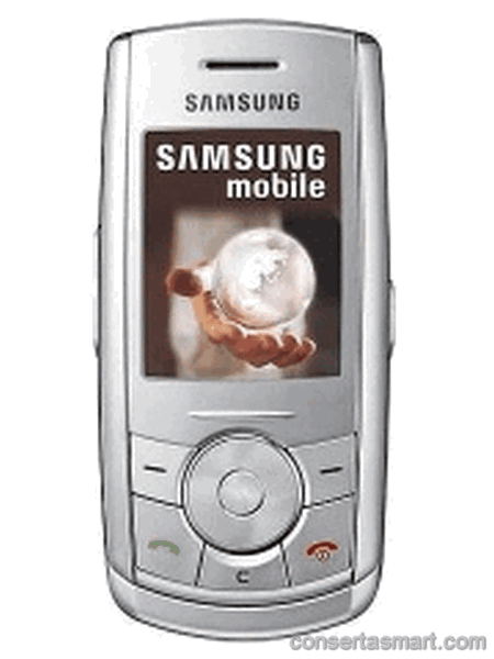 TouchScreen não funciona ou está quebrado Samsung SGH-J610