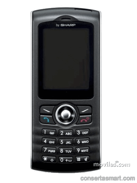 TouchScreen não funciona ou está quebrado&nbsp;Sharp GX17