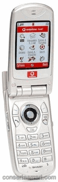 TouchScreen não funciona ou está quebrado&nbsp;Sharp GX30i