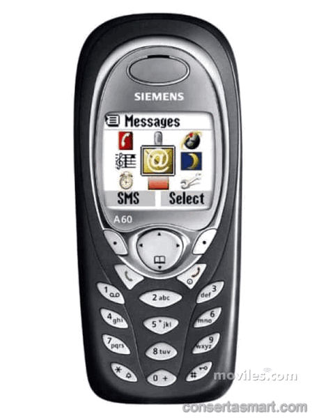 TouchScreen não funciona ou está quebrado&nbsp;Siemens A60