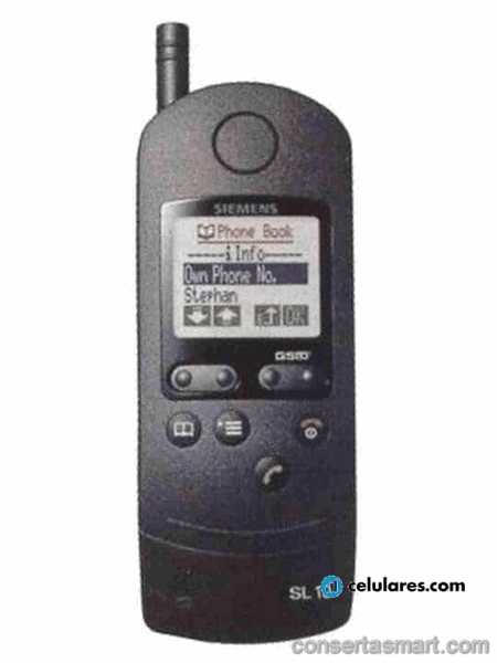 TouchScreen não funciona ou está quebrado&nbsp;Siemens SL10