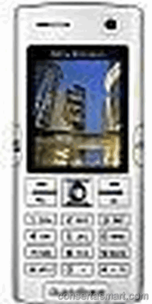 TouchScreen não funciona ou está quebrado Sony Ericsson K608i