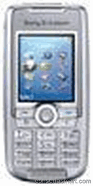 TouchScreen não funciona ou está quebrado Sony Ericsson K700i