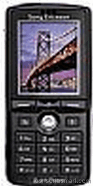 TouchScreen não funciona ou está quebrado Sony Ericsson K750i