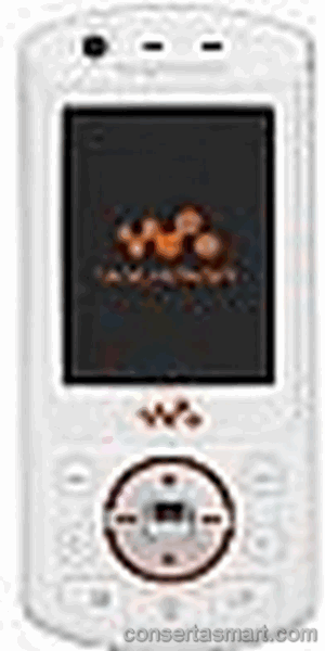 TouchScreen não funciona ou está quebrado Sony Ericsson W900i