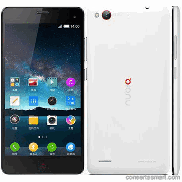 TouchScreen não funciona ou está quebrado ZTE Nubia Z7 Mini