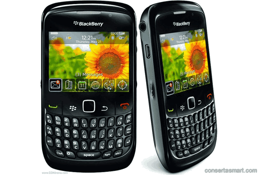 Touchscreen defekt BlackBerry Curve 8520