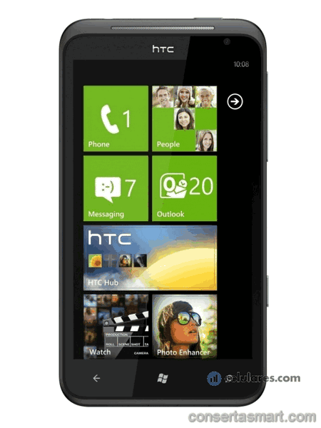 Touchscreen defekt HTC Titan