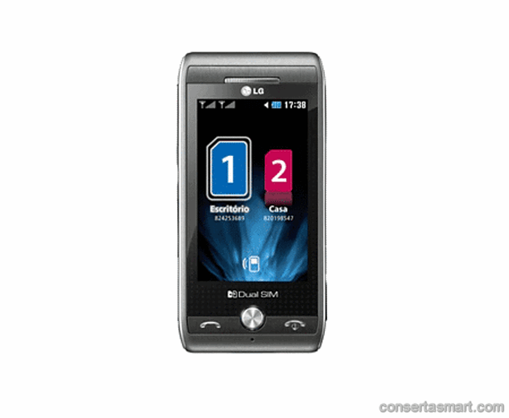 Touchscreen defekt LG GX500