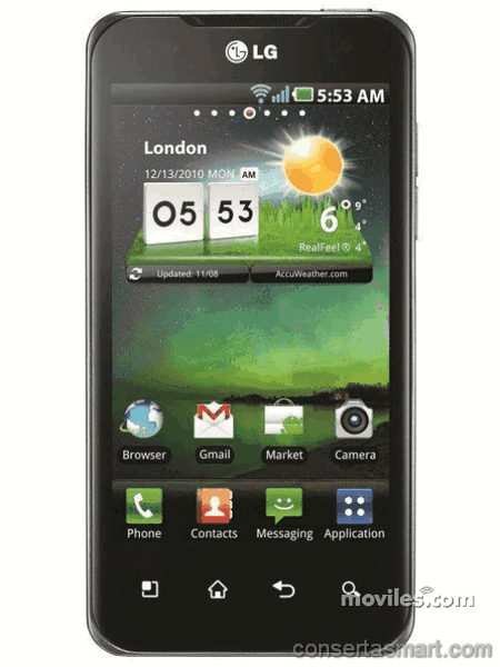Touchscreen defekt LG Optimus 2X