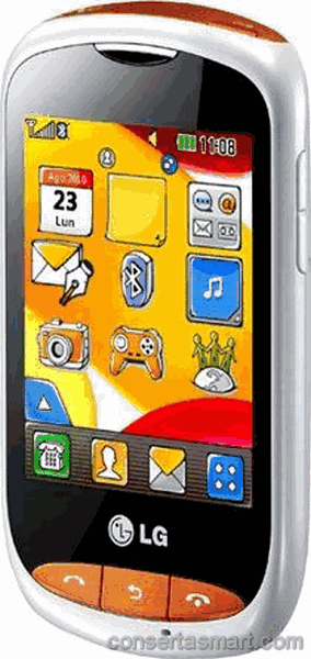 Touchscreen defekt LG T310 Bubble