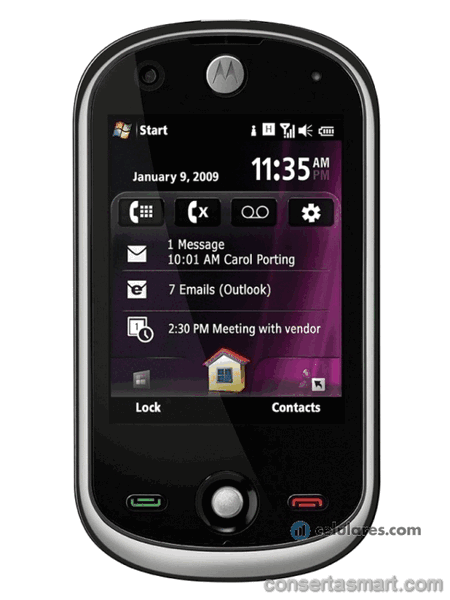 Touchscreen defekt Motorola A3100 MotoSURF