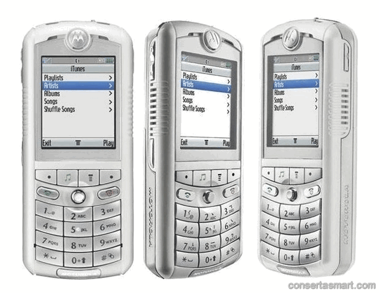 Touchscreen defekt Motorola ROKR E1