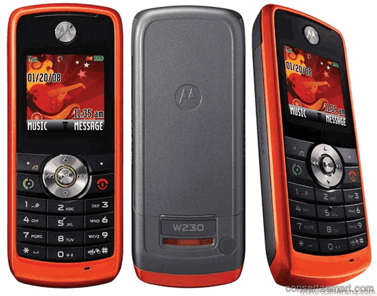 Touchscreen defekt Motorola W230