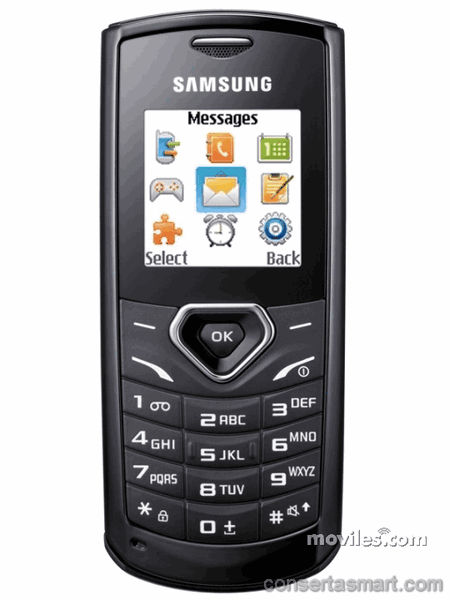 Touchscreen defekt Samsung E1170