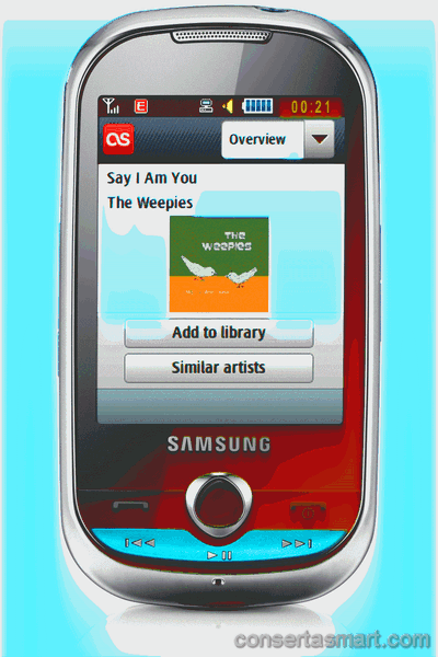 Touchscreen defekt Samsung Lindy M5650