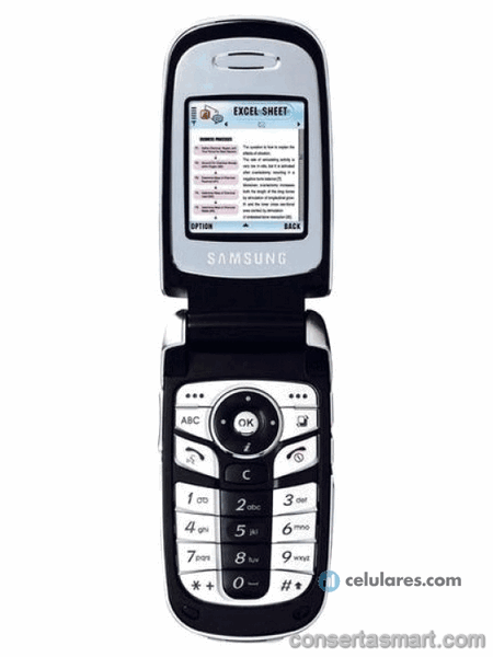 Touchscreen defekt Samsung SGH-D730