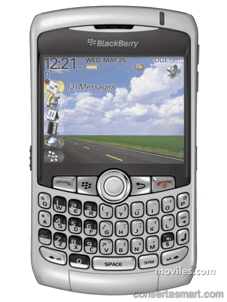 aparelho lento BlackBerry Curve 8310