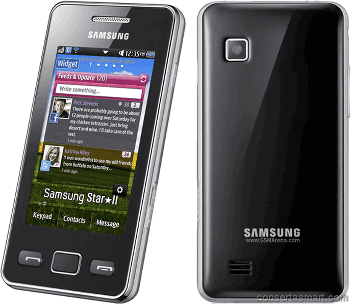 aparelho lento Samsung S5260 Star 2