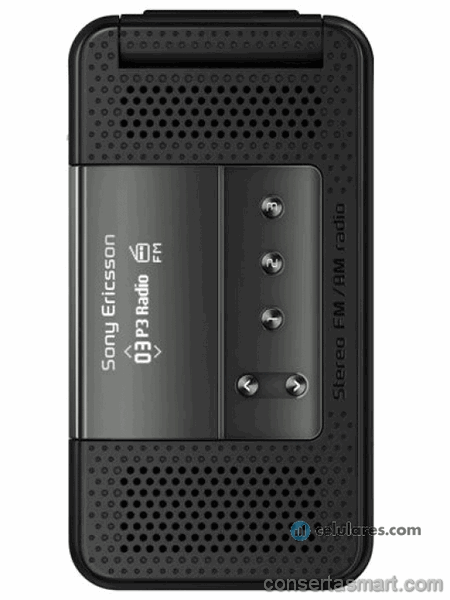 aparelho lento Sony Ericsson R306 Radio