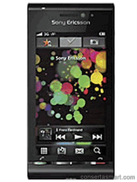 aparelho lento Sony Ericsson Satio
