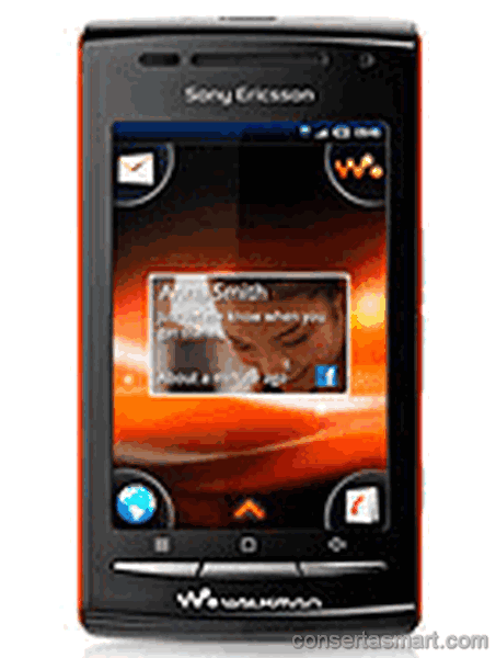 aparelho lento Sony Ericsson W8