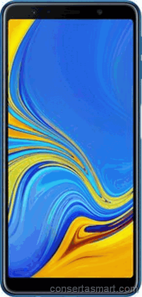 bateria sem carga Samsung Galaxy A7 2018