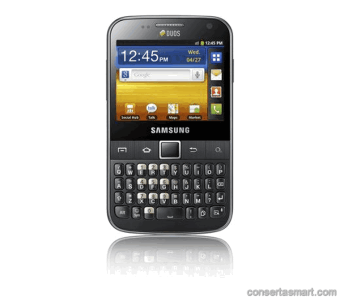 bateria sem carga Samsung Galaxy Y Pro Duos