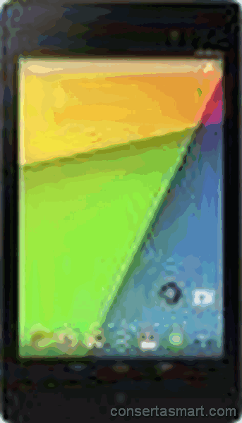 botão ruim emperrado Asus Google Nexus 7