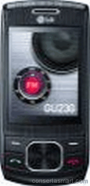 botão ruim emperrado LG GU230