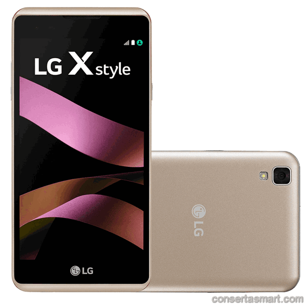 botão ruim emperrado&nbsp;LG X STYLE