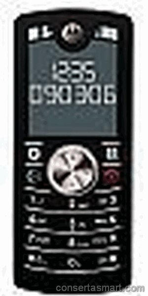 botão ruim emperrado Motorola MOTOFone F3