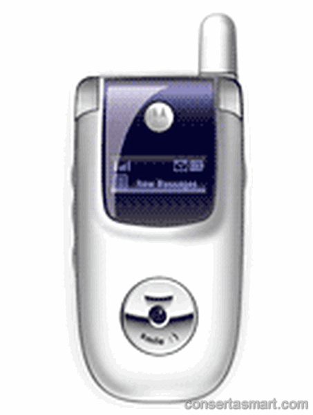 botão ruim emperrado Motorola V220