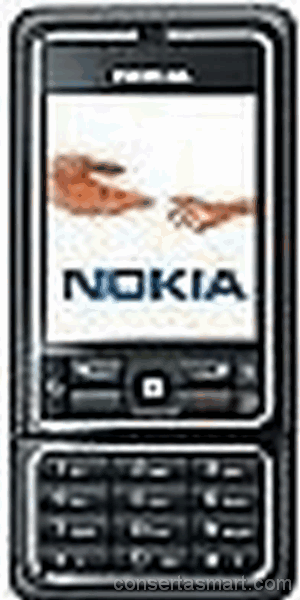 botão ruim emperrado Nokia 3250