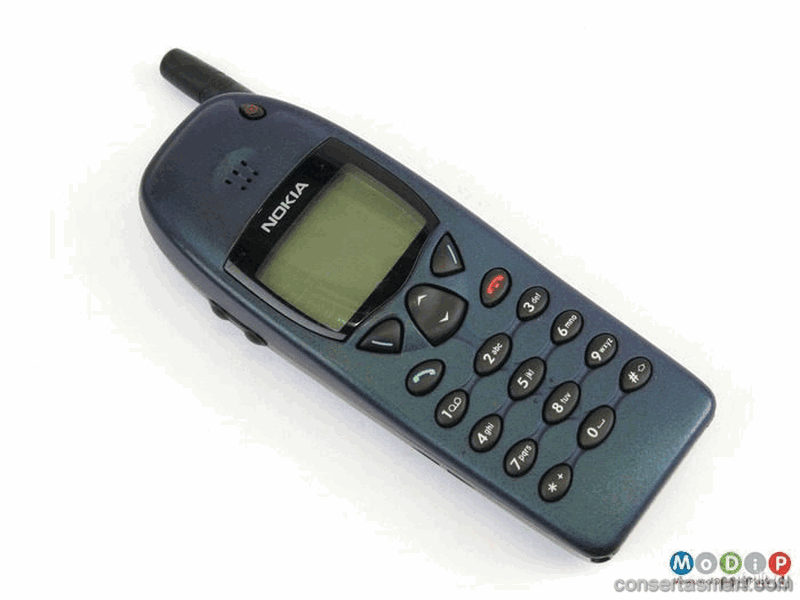 botão ruim emperrado Nokia 6110